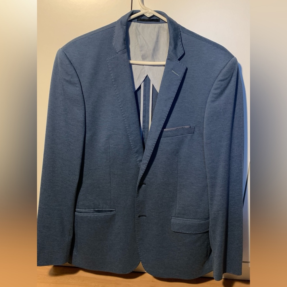 Men Marco sports jacket, light blue